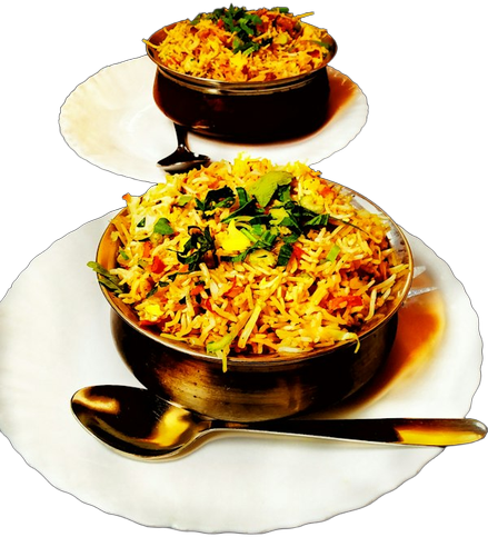 Nawabi Lamb Shank Biryani